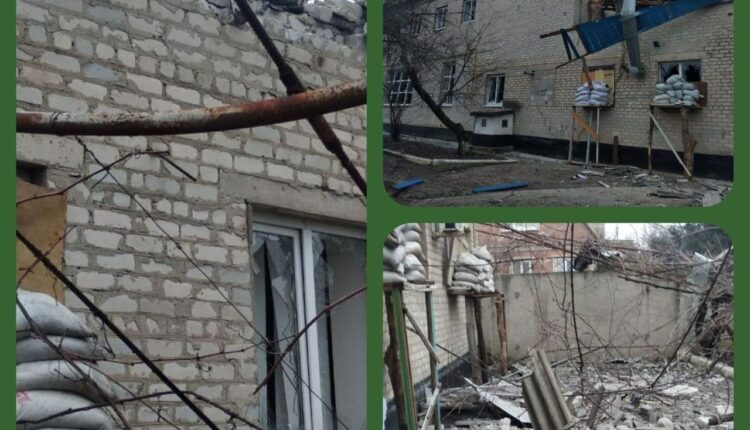 Обстрелами со стороны ВФУ повреждена пожарная часть в Докучаевске