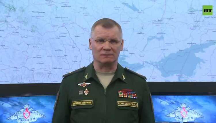 Брифинг Министерства обороны Российской Федерации по ситуации на вечер 11 марта
