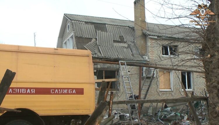 В Горловке обстрелом ВФУ разрушены несколько домов