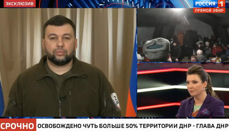Денис Пушилин заявил об освобождении половины территории Республики, находившейся под контролем Киева