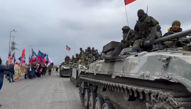 Донецк встречает бойцов отряда «Сомали» (видео)