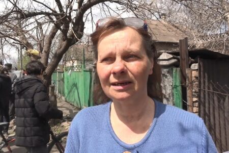 Екатерина, жительница пос. Гуглино, Мариуполь