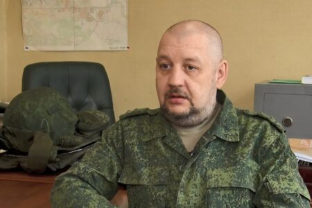 Позывной Петр, офицер Народной милиции ДНР