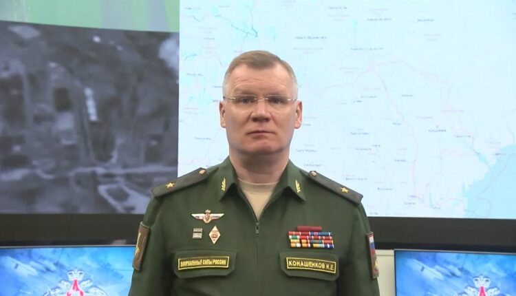 Брифинг Министерства обороны России на утро 12 мая