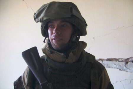 Позывной «Береза», военнослужащий Народной милиции ДНР