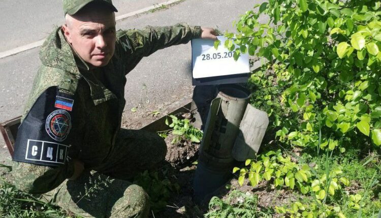 Последствия обстрела Червоногвардейского района Макеевки 27 мая