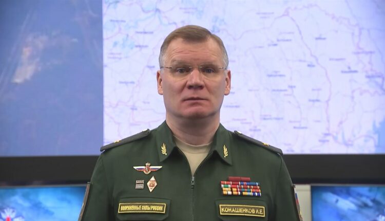 Брифинг Министерства обороны России на утро 1 июня