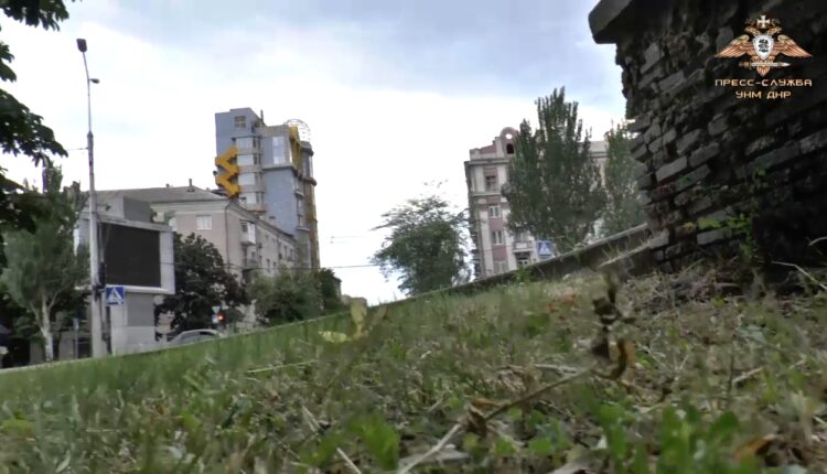 Один из моментов атаки ВФУ на центр Донецка — видеосюжет УНМ ДНР