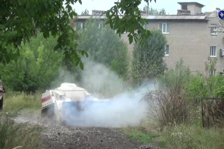 Саперы очищают жилые кварталы Донецка и Макеевки от «Лепестков»