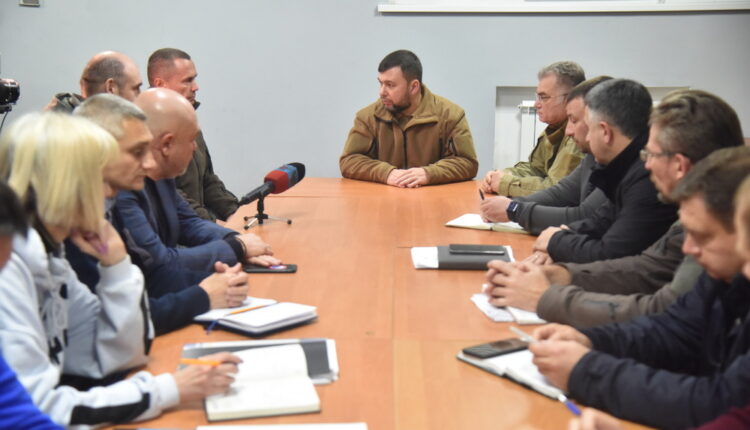 Денис Пушилин представил заместителя главы администрации города Мариуполя