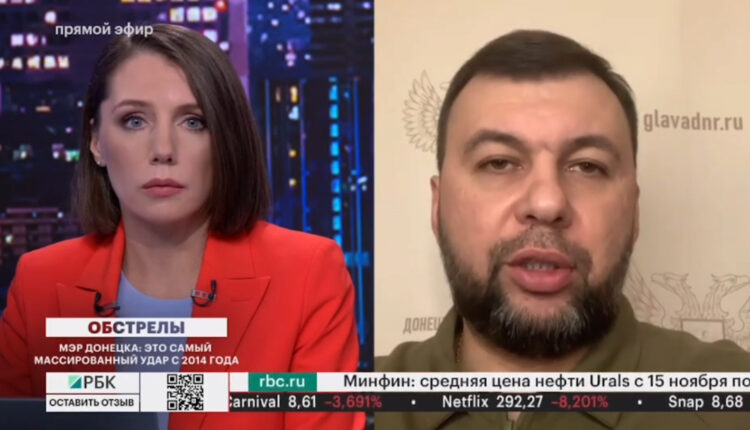 Денис Пушилин заявил, что переговоры не могут остановить военный конфликт, а только полная победа над Киевом