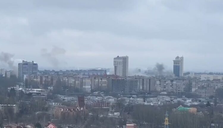Центр столицы Республики под обстрелом ВС Украины, есть разрушения