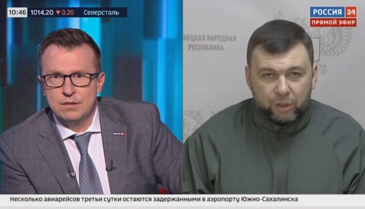 Ситуация на линии фронта и планы по развитию промышленности: Денис Пушилин – в прямом эфире телеканала «Россия 24»