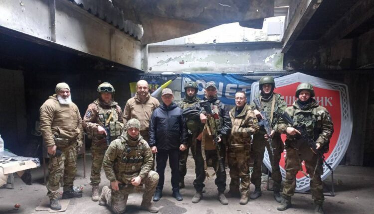 Сергей Кириенко посетил бойцов «Спарта» в Донецком аэропорту