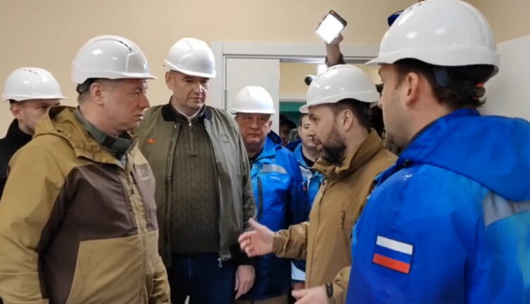Марат Хуснуллин и Денис Пушилин ознакомились с ходом строительства и модернизации медучреждений Донецка