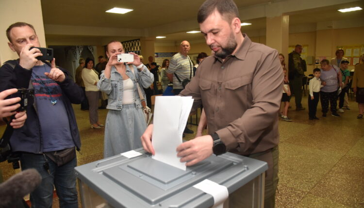 Денис Пушилин проголосовал за кандидатов на предварительном голосовании партии «Единая Россия»